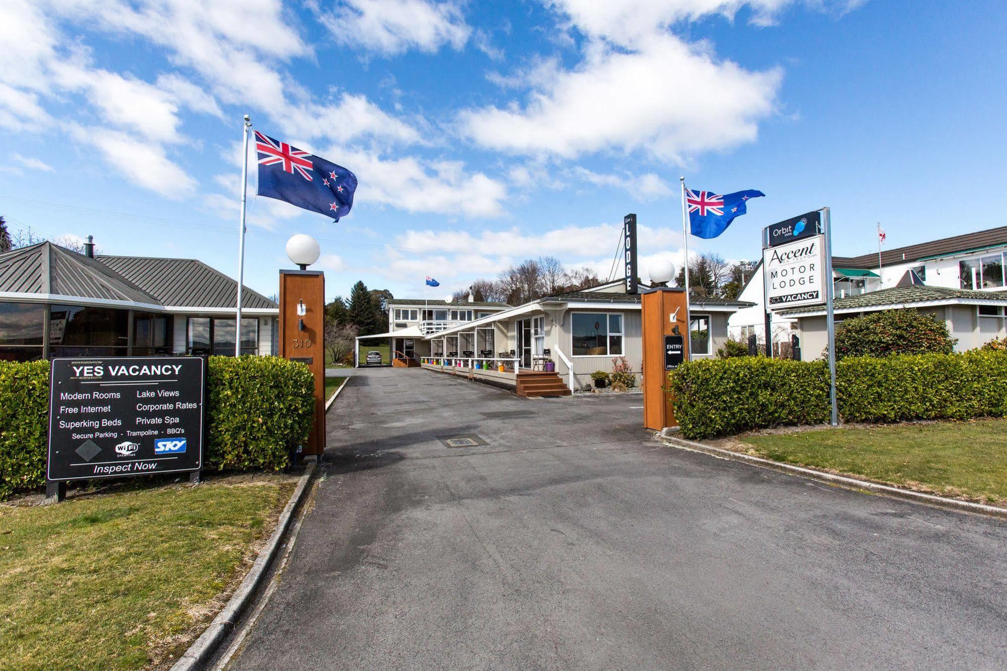 Accent On Taupo Motor Lodge Eksteriør billede